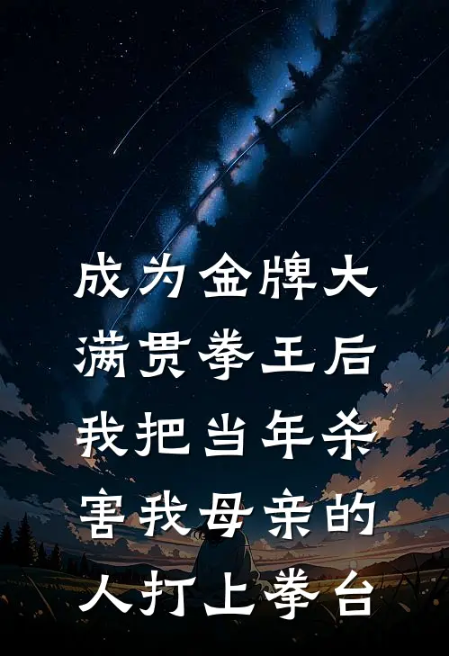 成为金牌大满贯拳王后，我把当年杀害我母亲的人打上拳台