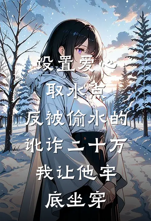设置爱心取水点，反被偷水的讹诈二十万，我让他牢底坐穿
