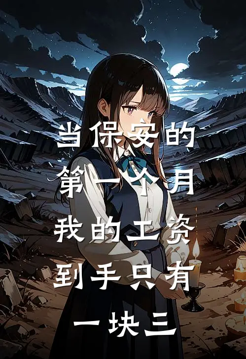 当保安的第一个月，我的工资到手只有一块三