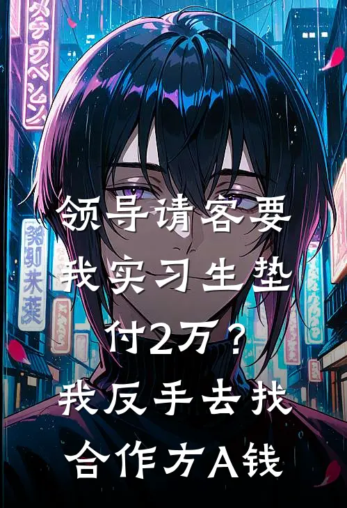 领导请客要我实习生垫付2万？我反手去找合作方A钱