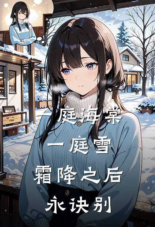 一庭海棠一庭雪，霜降之后永诀别
