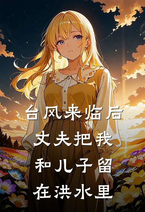 台风来临后，丈夫把我和儿子留在洪水里