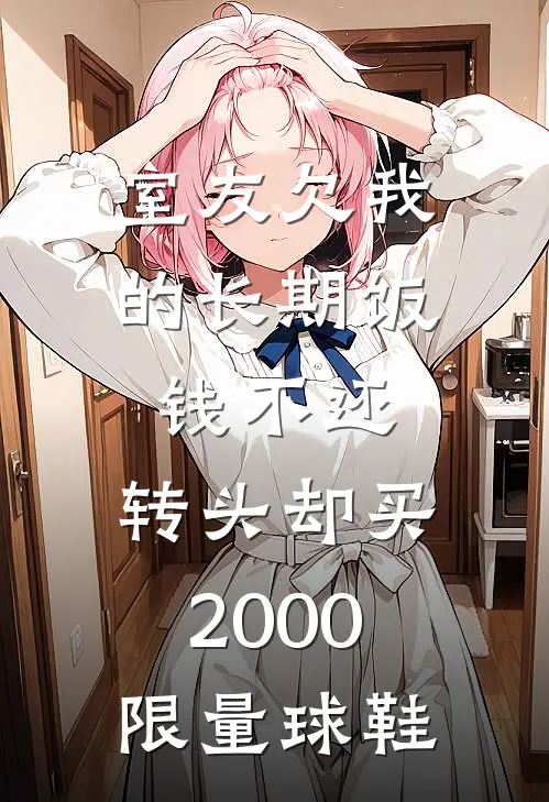 室友欠我的长期饭钱不还，转头却买2000限量球鞋