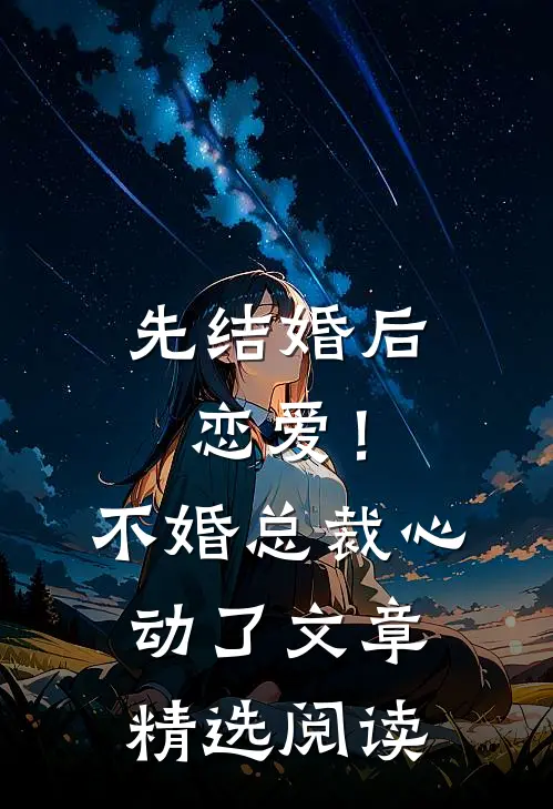 先结婚后恋爱！不婚总裁心动了文章精选阅读