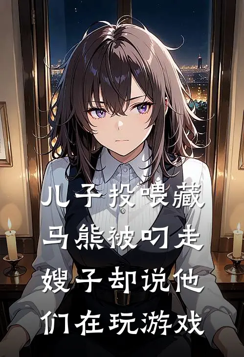 儿子投喂藏马熊被叼走，嫂子却说他们在玩游戏