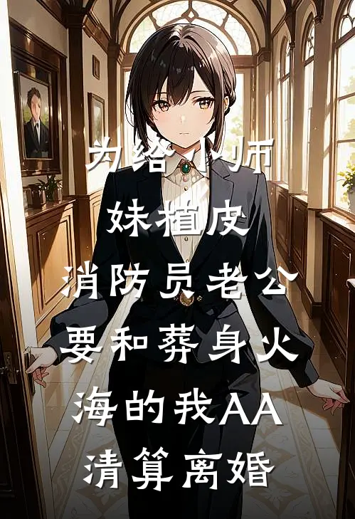 为给小师妹植皮，消防员老公要和葬身火海的我AA清算离婚