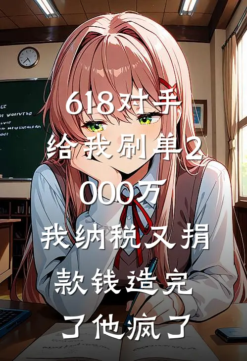 618对手给我刷单2000万，我纳税又捐款钱造完了他疯了