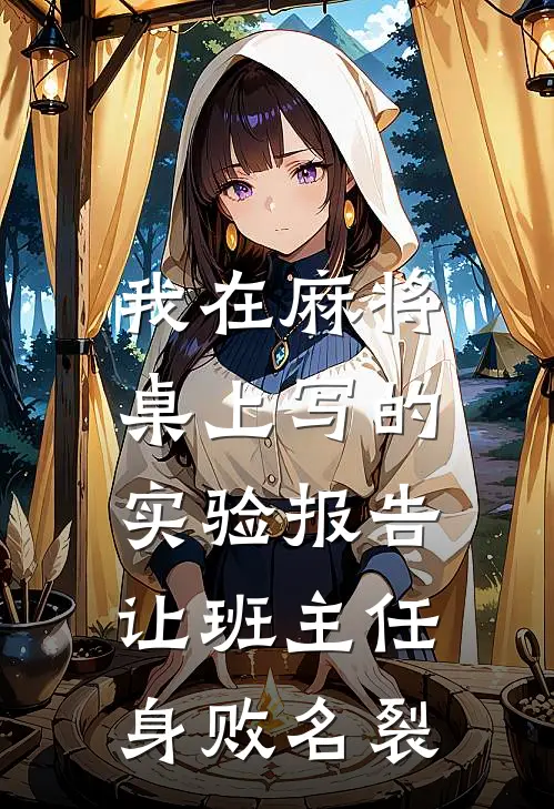 我在麻将桌上写的实验报告，让班主任身败名裂