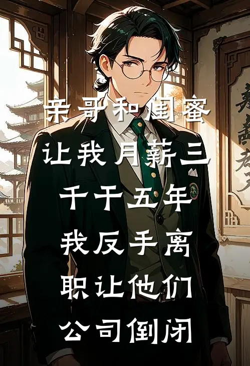 亲哥和闺蜜让我月薪三千干五年，我反手离职让他们公司倒闭