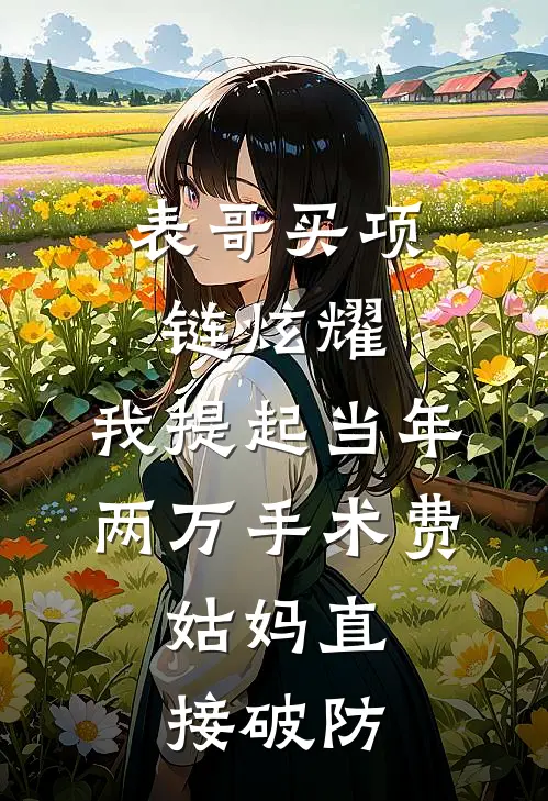 表哥买项链炫耀，我提起当年两万手术费，姑妈直接破防