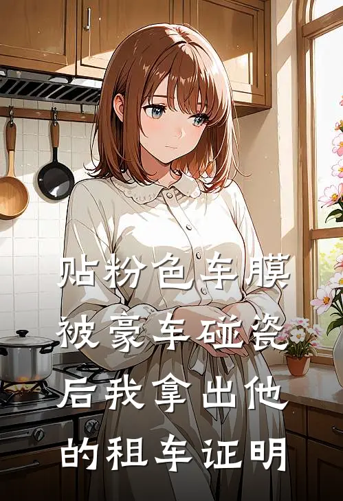 贴粉色车膜被豪车碰瓷后我拿出他的租车证明