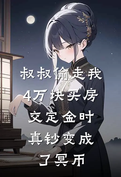 叔叔偷走我4万块买房，交定金时真钞变成了冥币