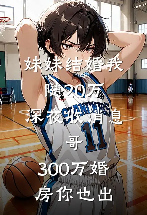 妹妹结婚我随20万，深夜收消息：哥，300万婚房你也出