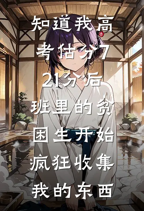 知道我高考估分721分后，班里的贫困生开始疯狂收集我的东西