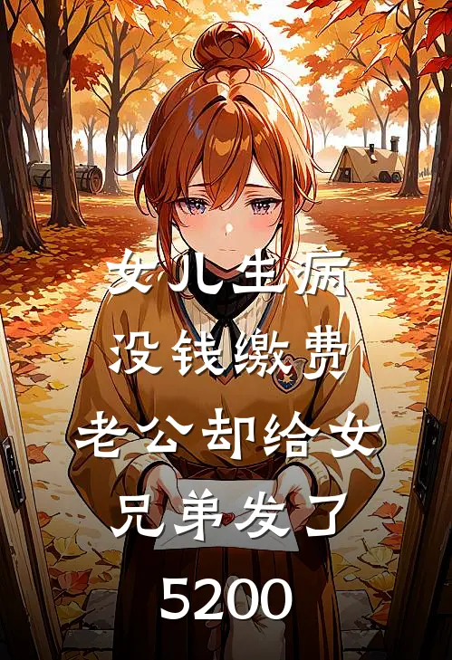 女儿生病没钱缴费，老公却给女兄弟发了5200