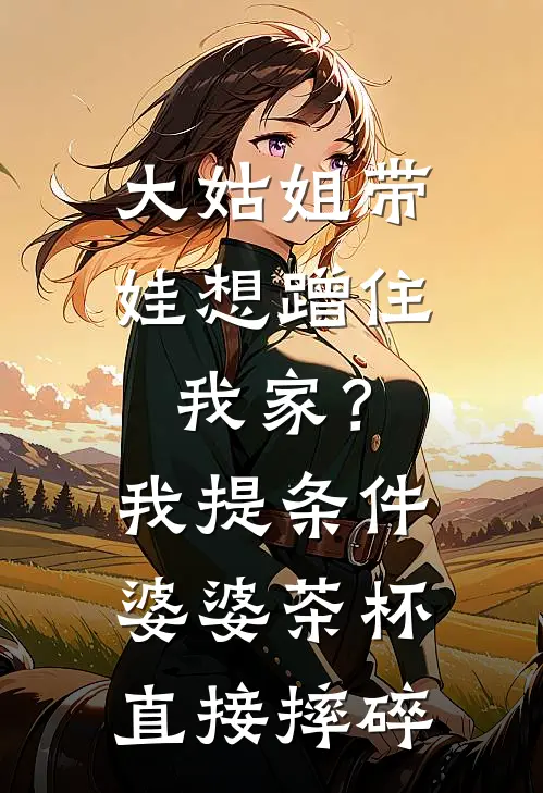 大姑姐带娃想蹭住我家？我提条件婆婆茶杯直接摔碎