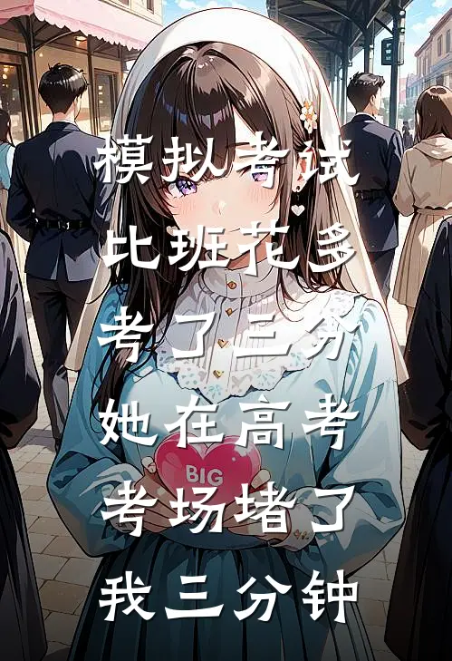 模拟考试比班花多考了三分，她在高考考场堵了我三分钟