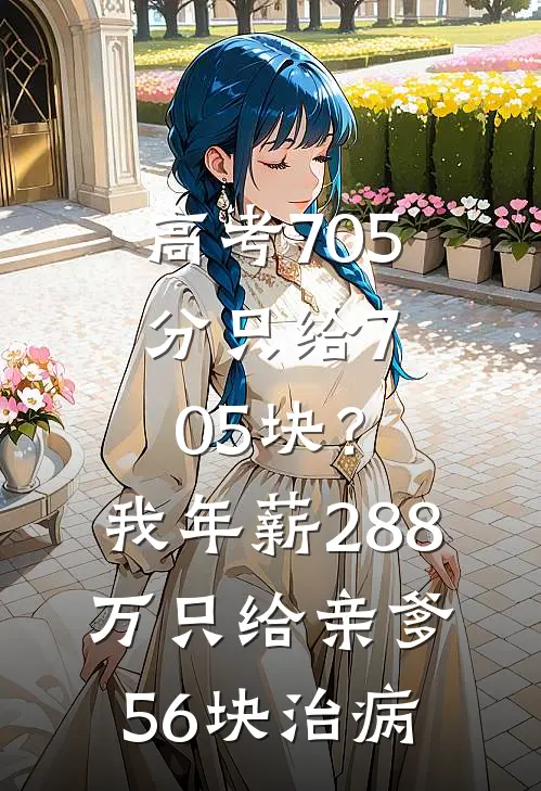 高考705分只给705块？我年薪288万，只给亲爹56块治病