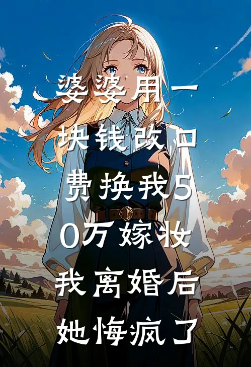 婆婆用一块钱改口费换我50万嫁妆，我离婚后她悔疯了