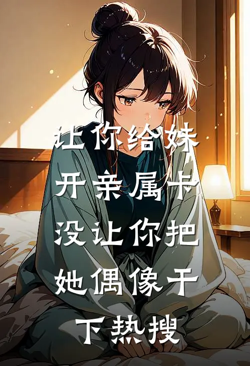 让你给妹开亲属卡，没让你把她偶像干下热搜