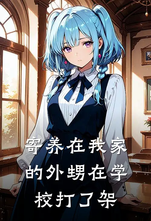 寄养在我家的外甥在学校打了架。