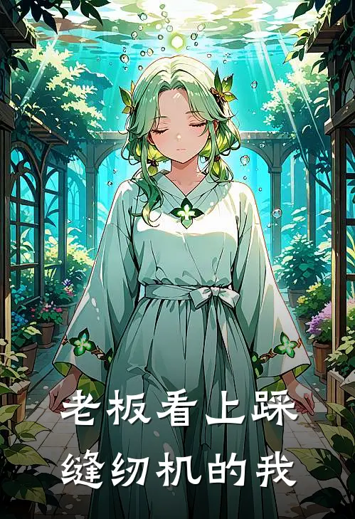老板看上踩缝纫机的我