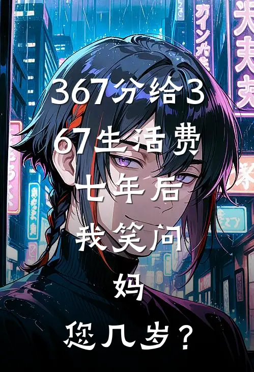 367分给367生活费，七年后我笑问：妈，您几岁？