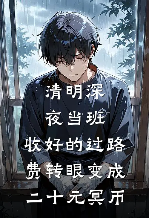 清明深夜当班，收好的过路费转眼变成二十元冥币