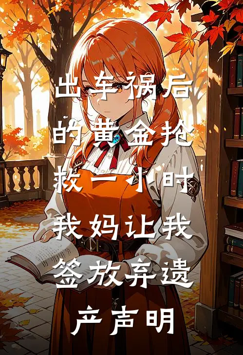 出车祸后的黄金抢救一小时，我妈让我签放弃遗产声明