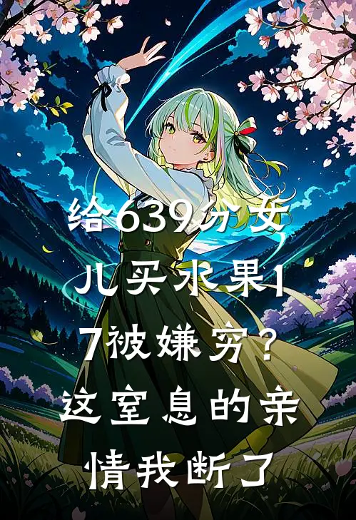 给639分女儿买水果17被嫌穷？这窒息的亲情我断了