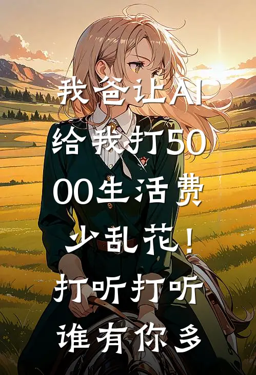 我爸让AI给我打5000生活费：少乱花！打听打听谁有你多