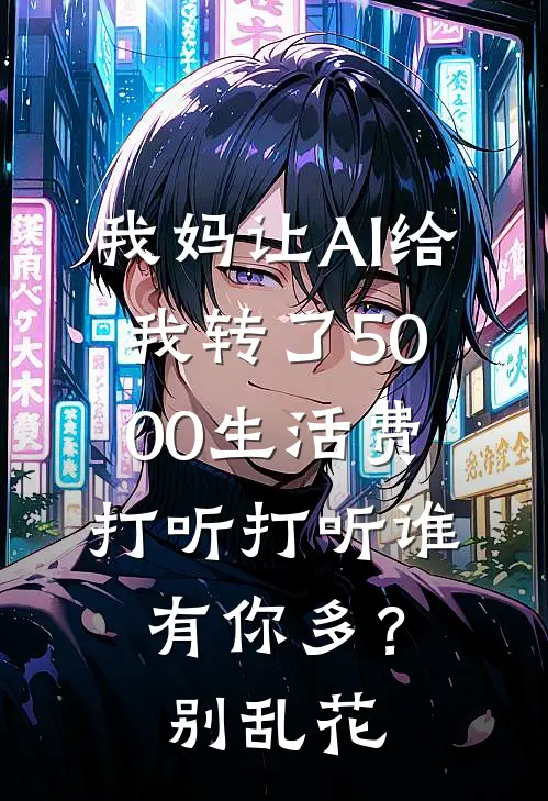 我妈让AI给我转了5000生活费：打听打听谁有你多？别乱花