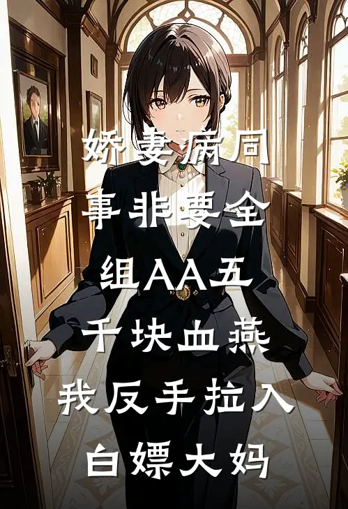 娇妻病同事非要全组AA五千块血燕，我反手拉入白嫖大妈
