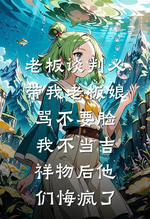 老板谈判必带我老板娘骂不要脸，我不当吉祥物后他们悔疯了