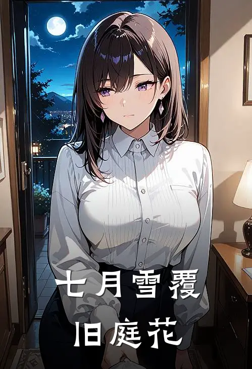 七月雪覆旧庭花