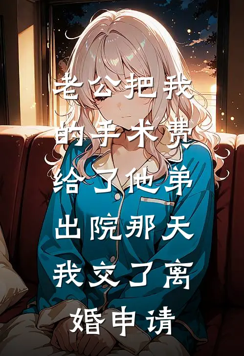 老公把我的手术费给了他弟，出院那天我交了离婚申请