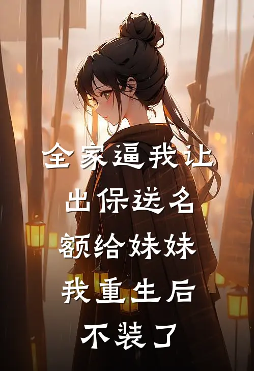 全家逼我让出保送名额给妹妹，我重生后不装了