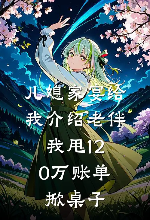 儿媳家宴给我介绍老伴，我甩120万账单掀桌子