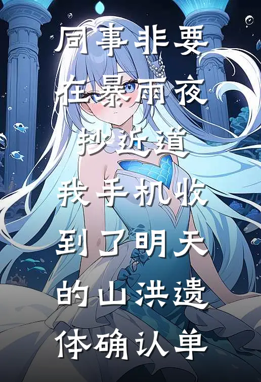 同事非要在暴雨夜抄近道，我手机收到了明天的山洪遗体确认单
