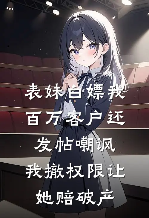 表妹白嫖我百万客户还发帖嘲讽，我撤权限让她赔破产