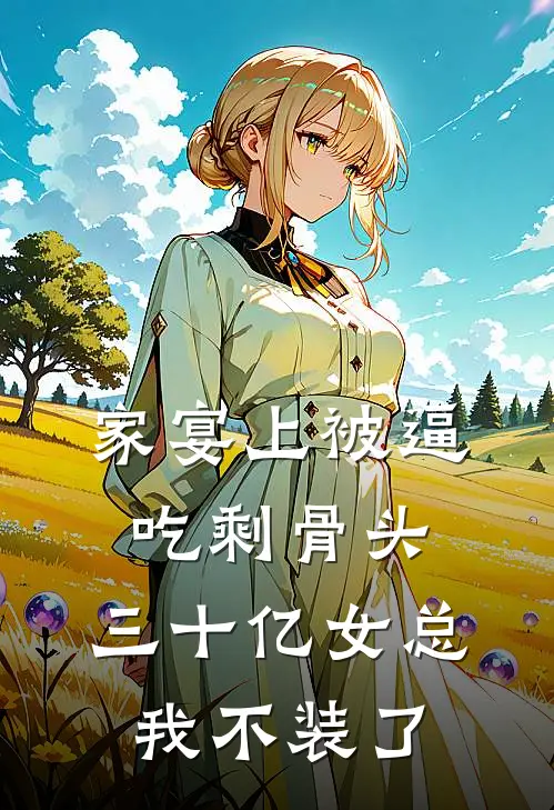 家宴上被逼吃剩骨头，三十亿女总我不装了