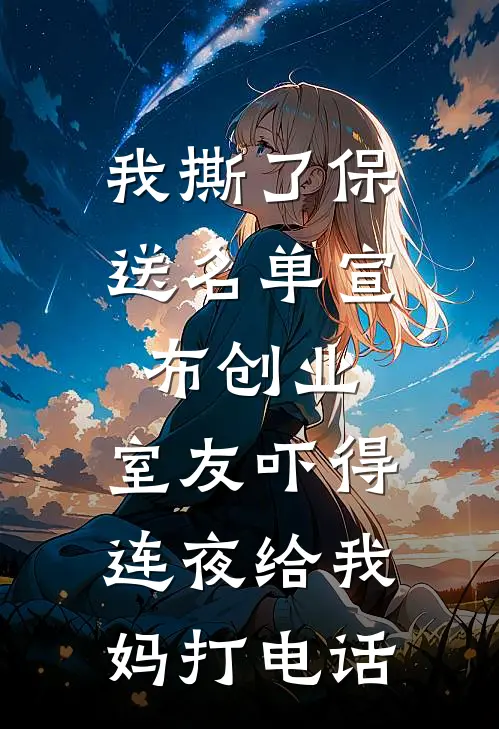 我撕了保送名单宣布创业，室友吓得连夜给我妈打电话