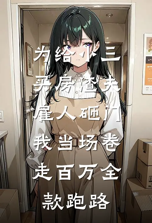 为给小三买房渣夫雇人砸门，我当场卷走百万全款跑路