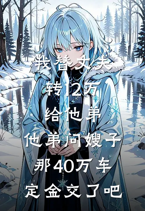 我替丈夫转12万给他弟，他弟问嫂子那40万车定金交了吧