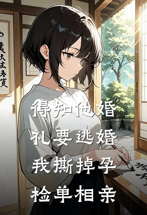 得知他婚礼要逃婚，我撕掉孕检单相亲