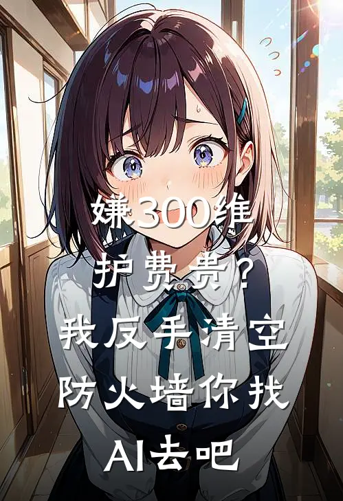 嫌300维护费贵？我反手清空防火墙，你找AI去吧