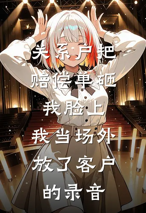 关系户把赔偿单砸我脸上，我当场外放了客户的录音