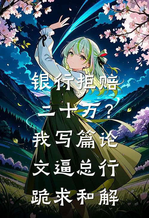 银行拒赔二十万？我写篇论文逼总行跪求和解