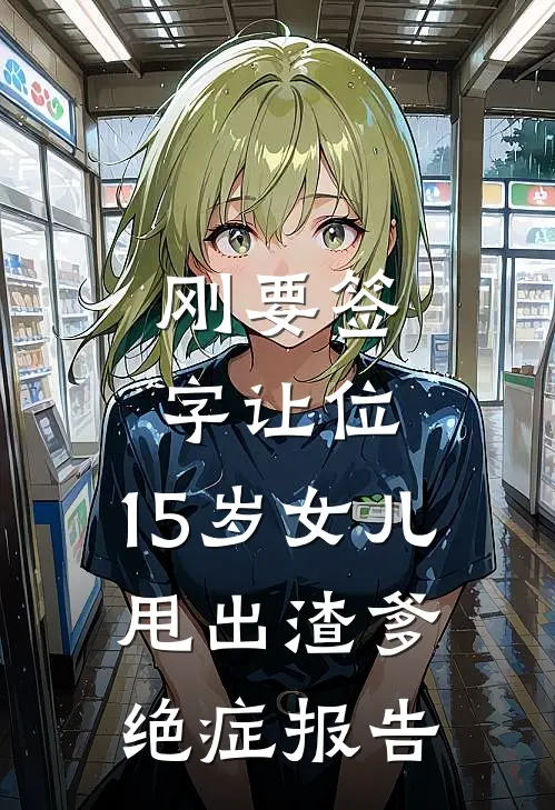 刚要签字让位，15岁女儿甩出渣爹绝症报告