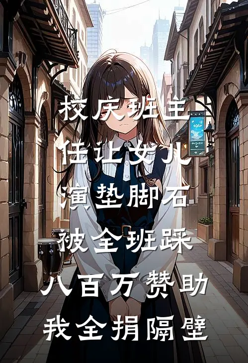 校庆班主任让女儿演“垫脚石”被全班踩，八百万赞助我全捐隔壁